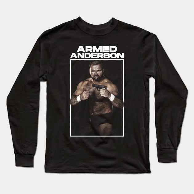 Armed Anderson Long Sleeve T-Shirt by WithinSanityClothing